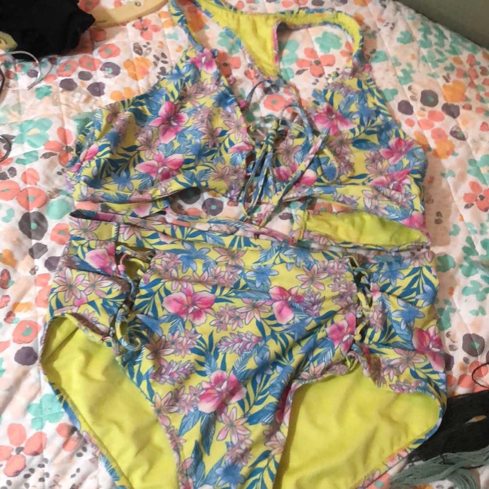 Two piece bathing suit